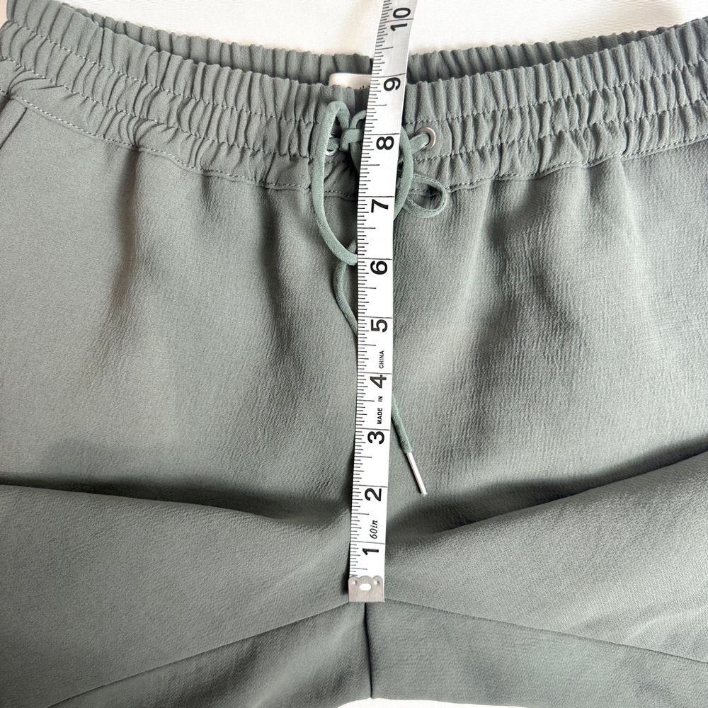 Wilfred Buffon Jogger Pants Women's Size XS Green Olive Crepe - Picture 11 of 13